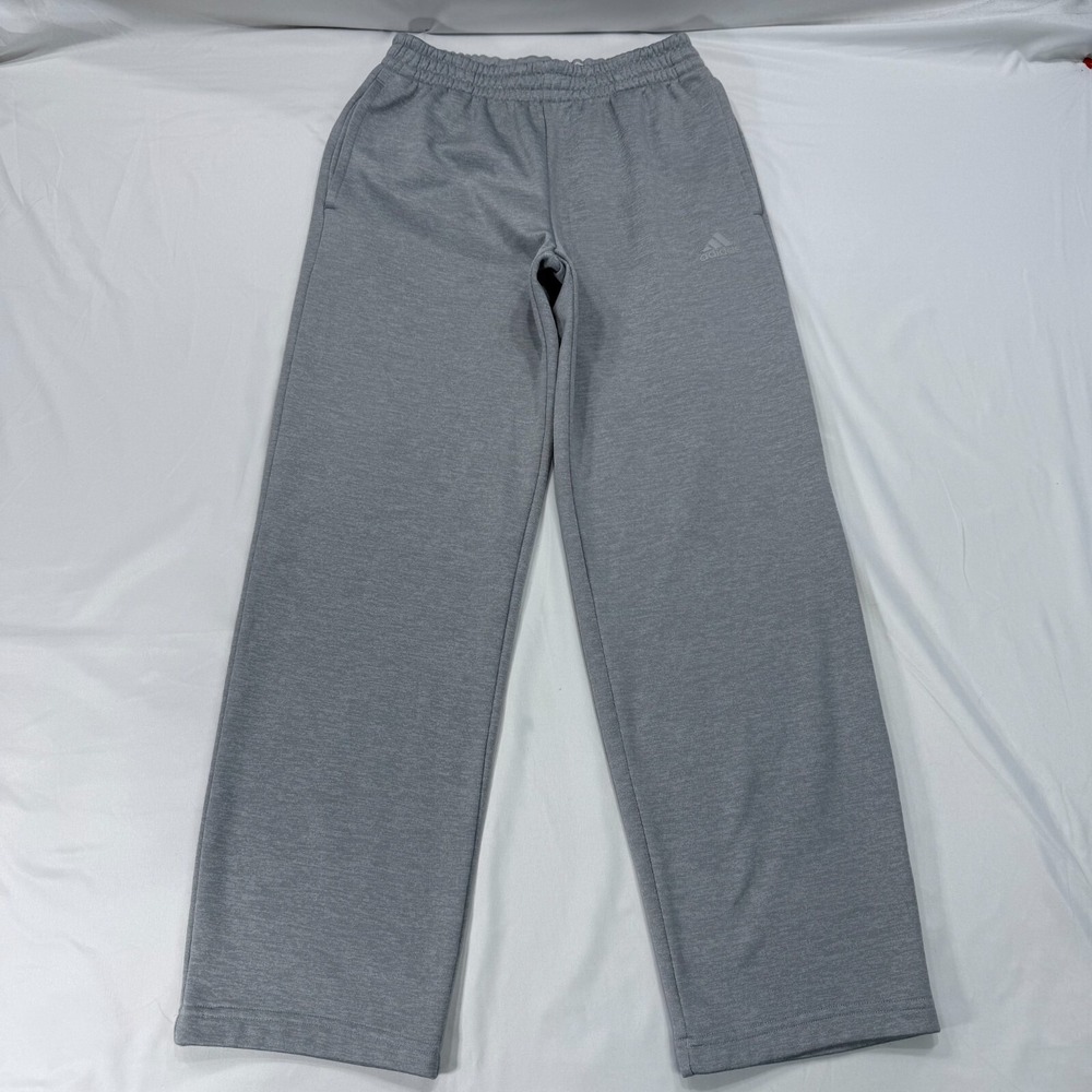 Adidas Fleece Climawarm Sweatpants Mens Small Gray Team‎ Issue Pants Athletic